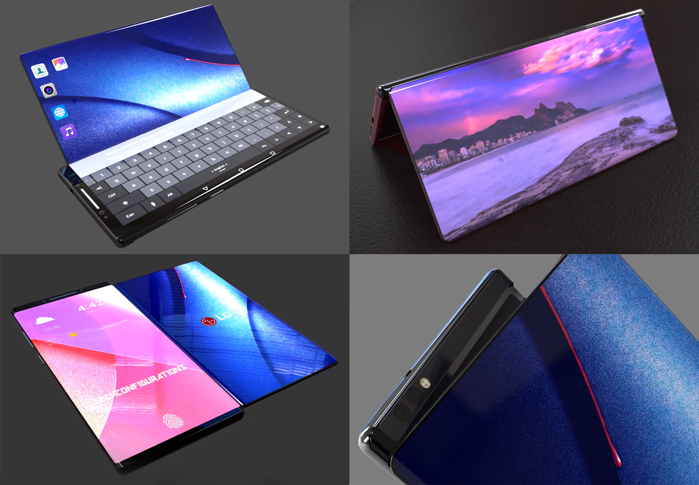 根据此前消息,lg或将在ces 2019展上展示旗下首款可折叠屏智能手机.