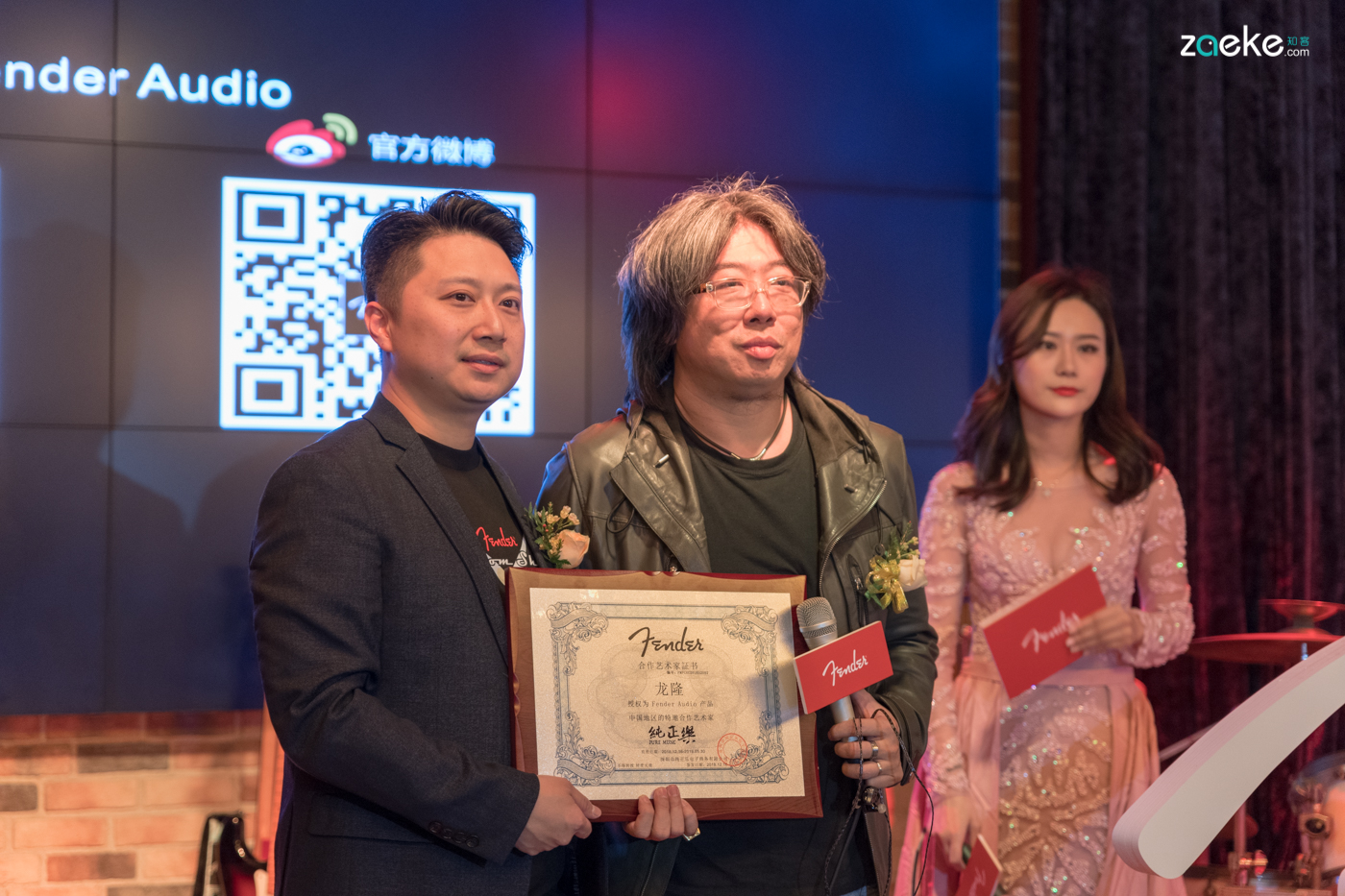 包含内地知名音乐制作人龙隆,吉他中国ceo姜伟和唐朝乐队吉他手陈磊