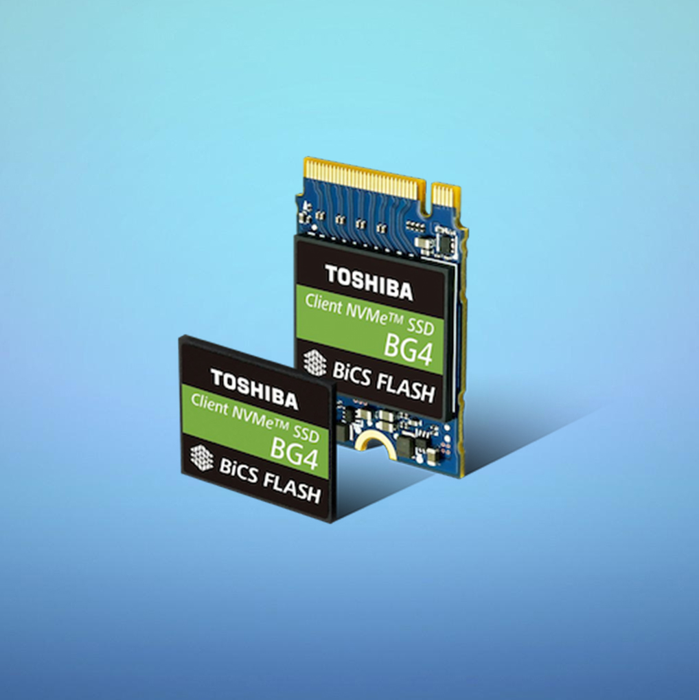 东芝发布第4代bga ssd,读取速率可达2250mb/s