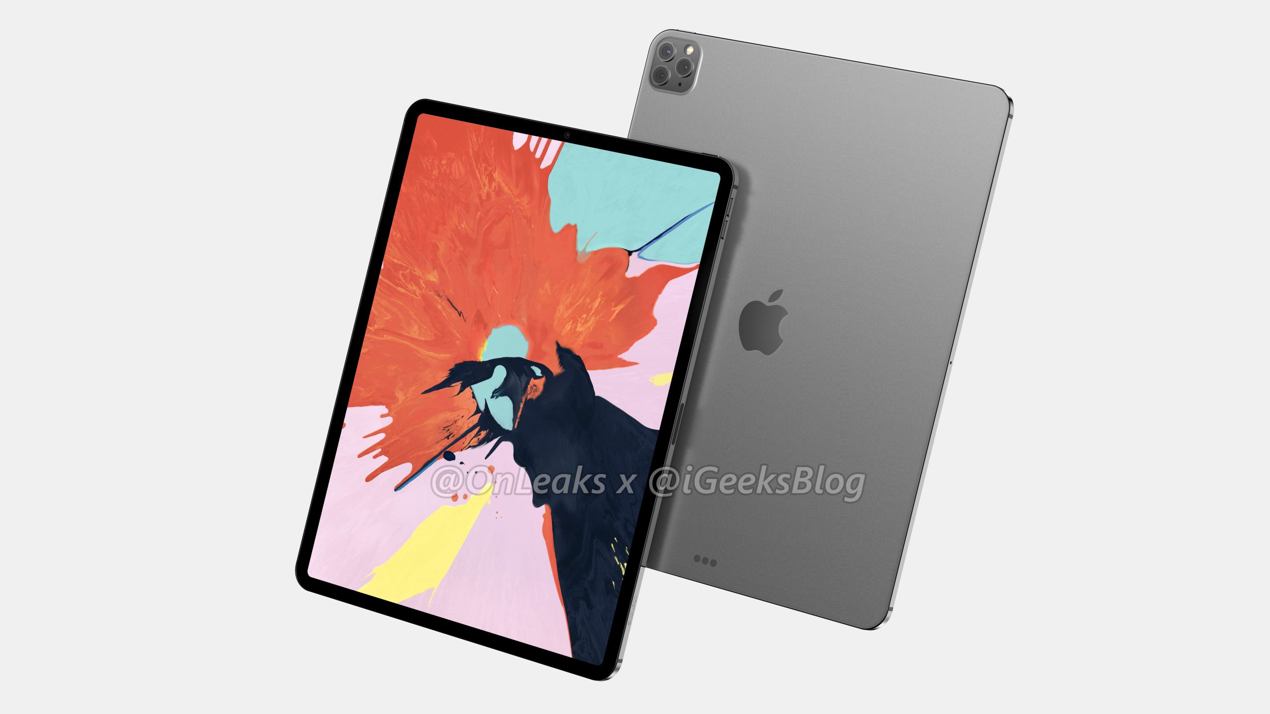 2020款ipad pro的后置相机可能会照搬iphone 11 pro的设计