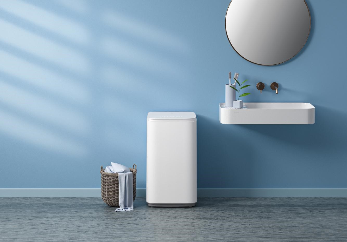 米家互联网迷你波轮洗衣机pro 3kg:呵护宝宝从"衣"开始